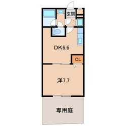 紀三井寺駅 徒歩15分 1階の物件間取画像